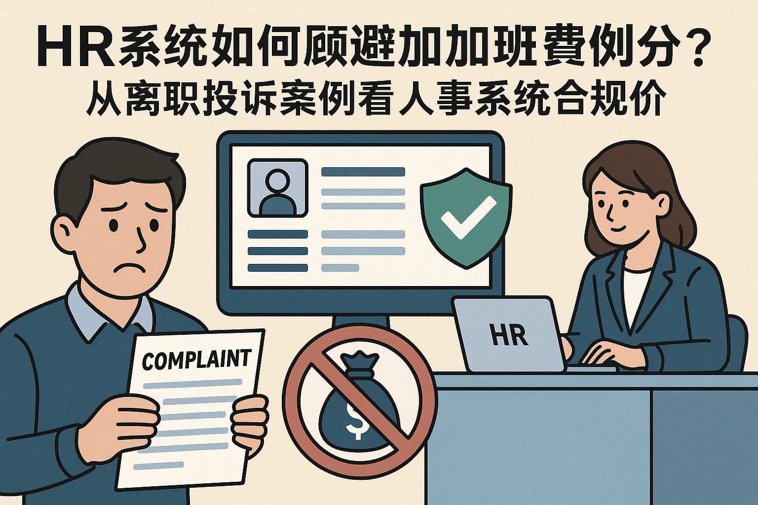 HR系统如何规避加班费纠纷？从离职投诉案例看人事系统的合规价值