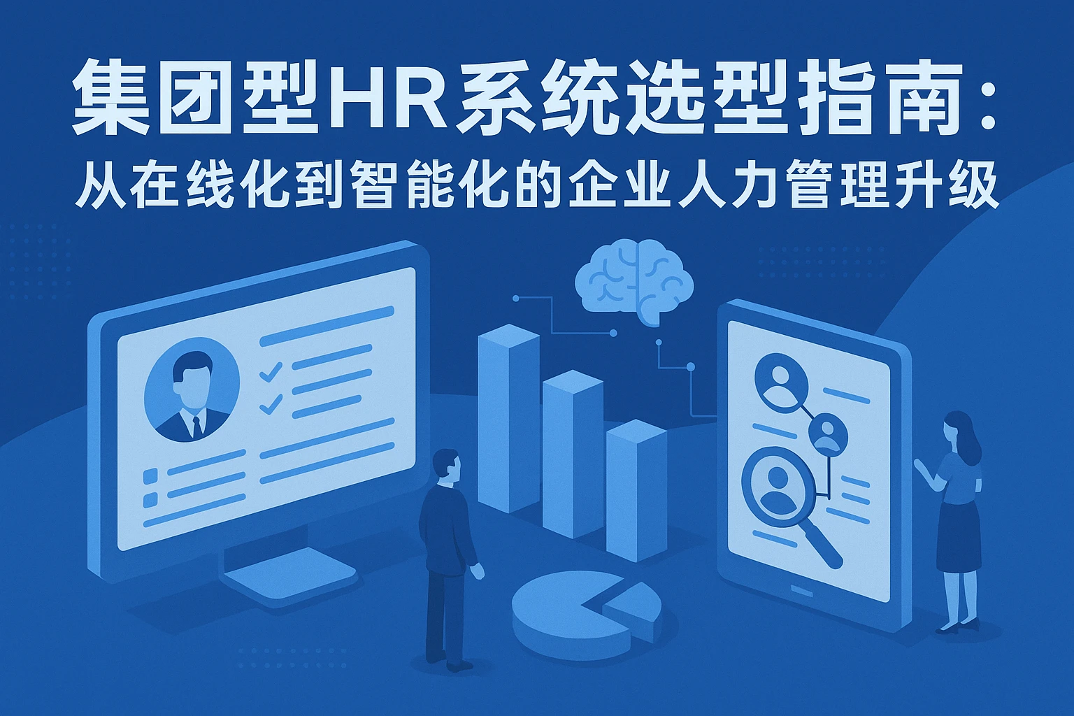 集团型HR系统选型指南：从在线化到智能化的企业人力管理升级之路
