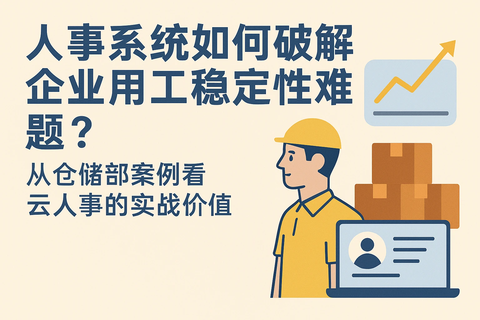 人事系统如何破解企业用工稳定性难题？从仓储部案例看云人事的实战价值