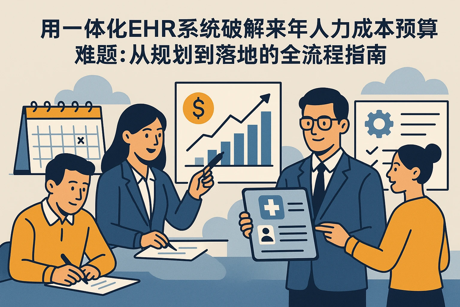 用一体化EHR系统破解来年人力成本预算难题：从规划到落地的全流程指南