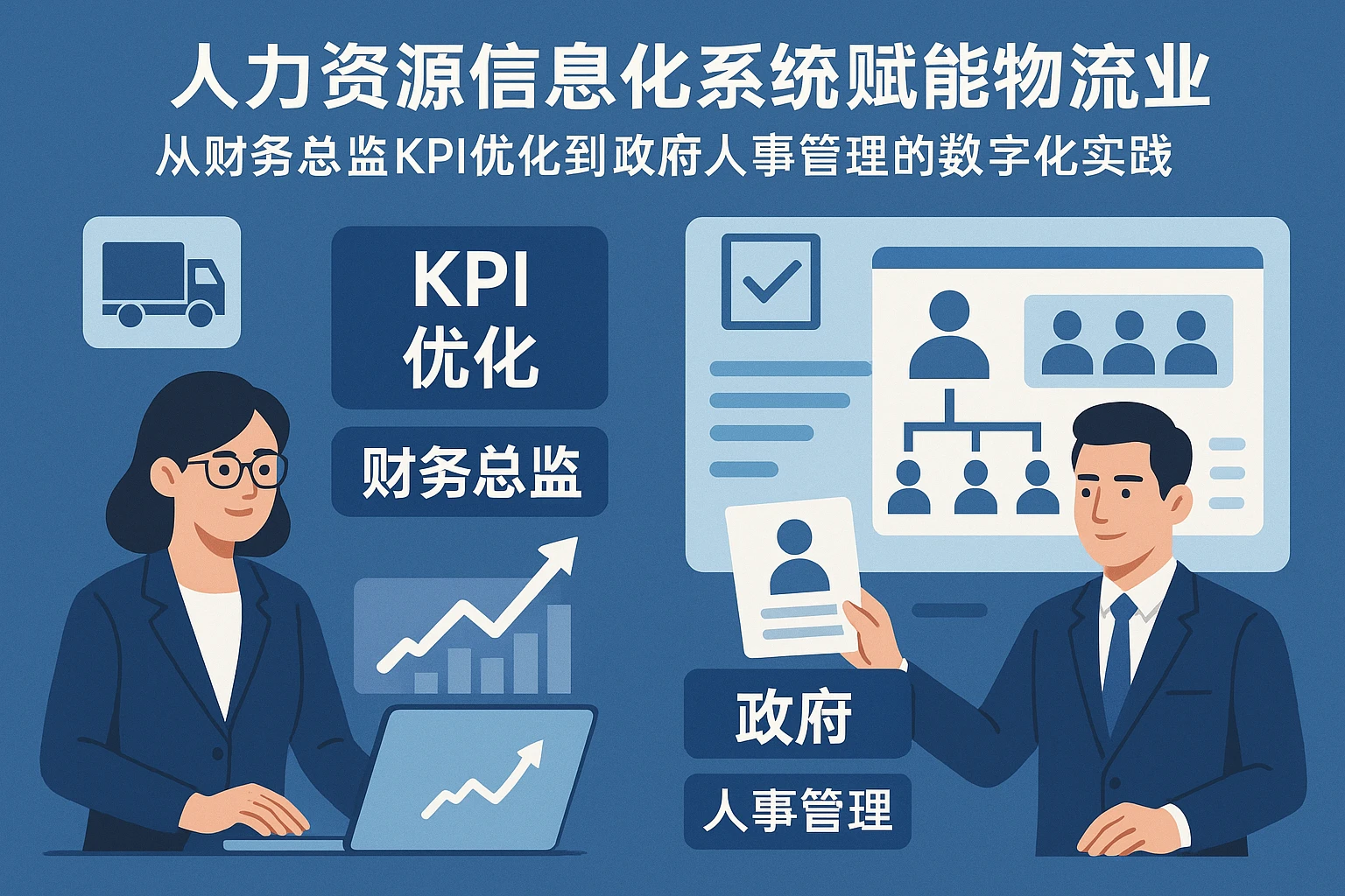 人力资源信息化系统赋能物流行业：从财务总监KPI优化到政府人事管理的数字化实践