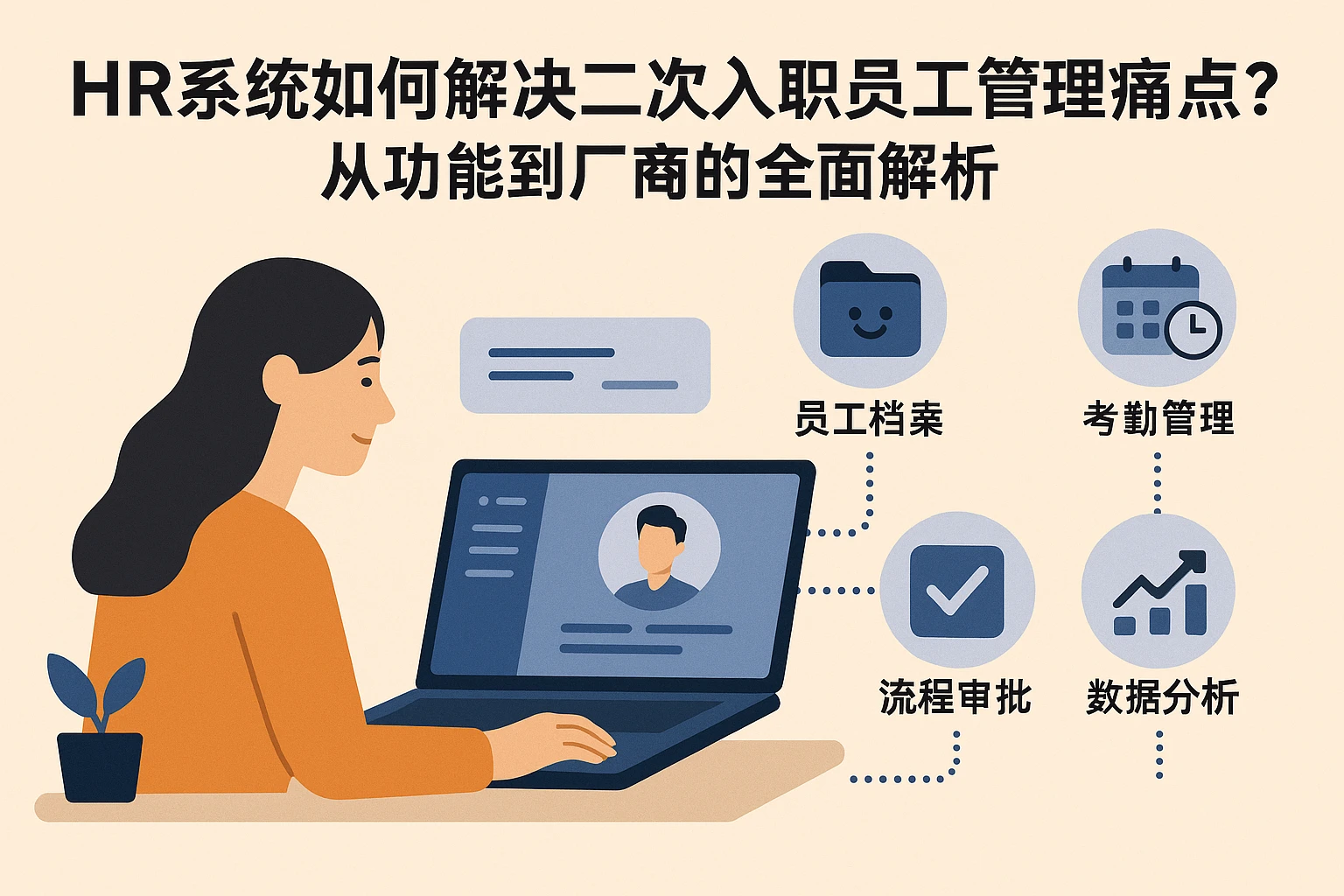 HR系统如何解决二次入职员工管理痛点？从功能到厂商的全面解析