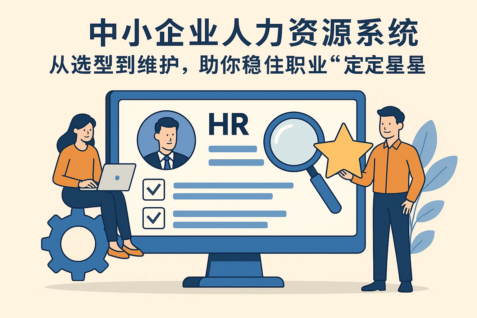 中小企业人力资源系统：从选型到维护，帮你稳住职业发展的“定盘星”