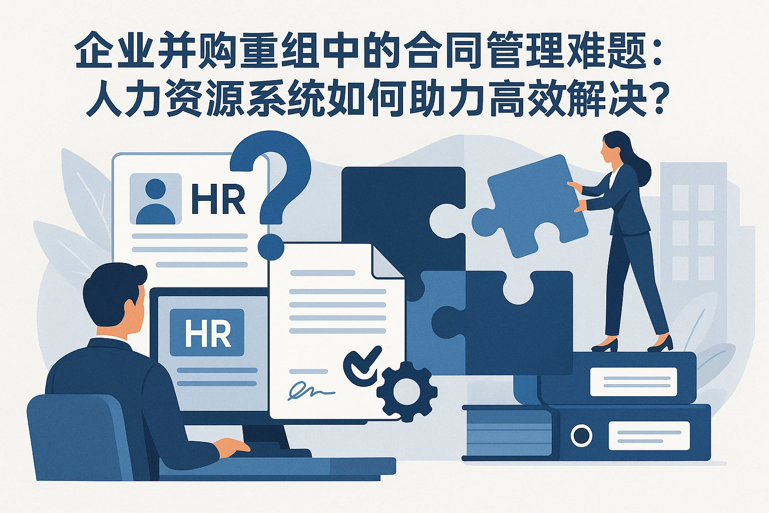 企业并购重组中的合同管理难题：人力资源系统如何助力高效解决？