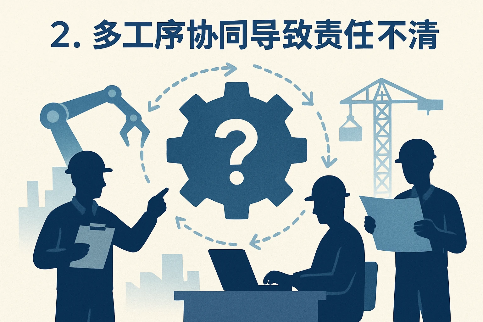 2. 多工序协同导致责任不清