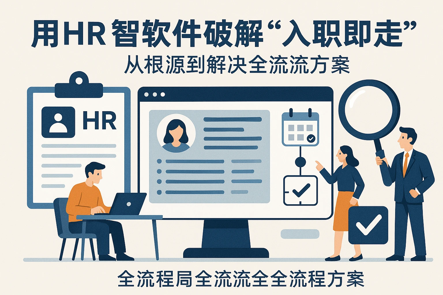 用HR管理软件破解“入职即走”困局：从根源到解决的全流程方案