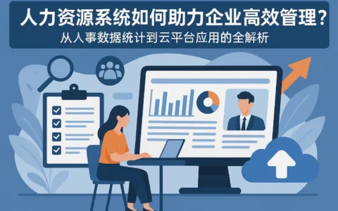 人力资源系统如何助力企业高效管理?从人事数据统计到云平台应用的全解析