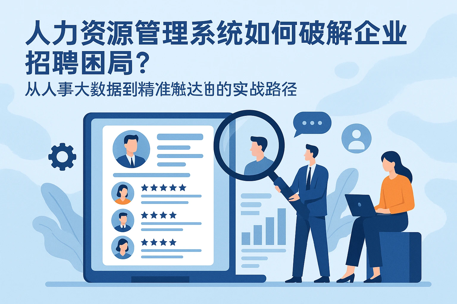 人力资源管理系统如何破解企业招聘困局？从人事大数据到精准触达的实战路径