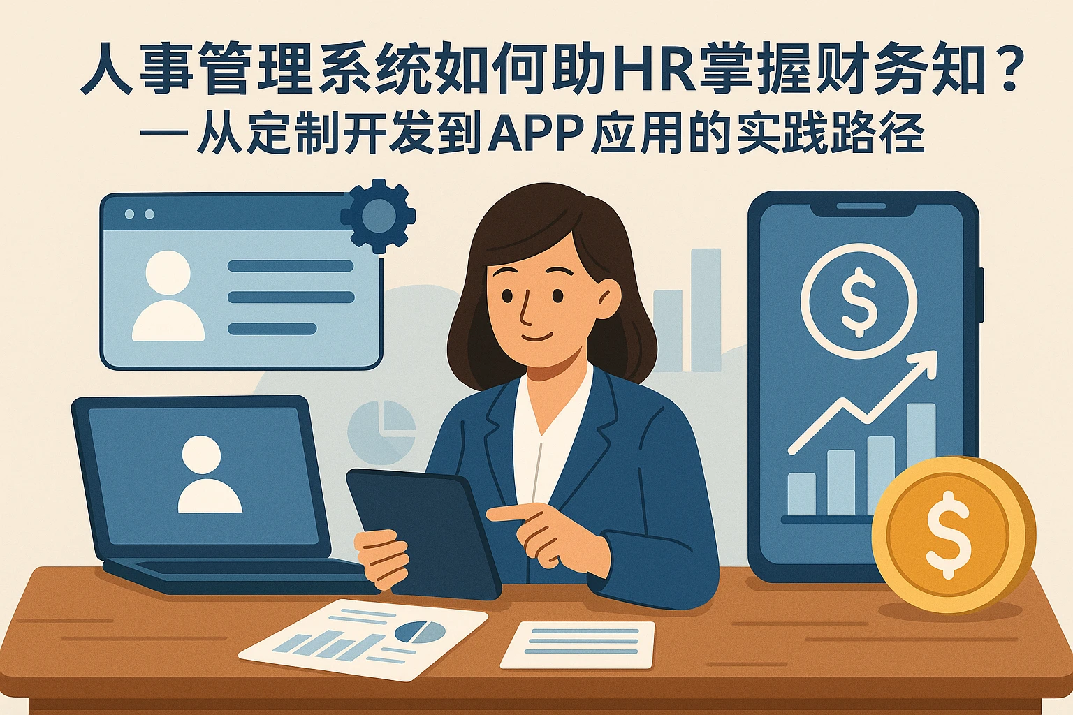 人事管理系统如何助力HR掌握财务知识？——从定制开发到APP应用的实践路径