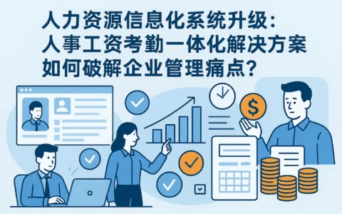 人力资源信息化系统升级：人事工资考勤一体化解决方案如何破解企业管理痛点？