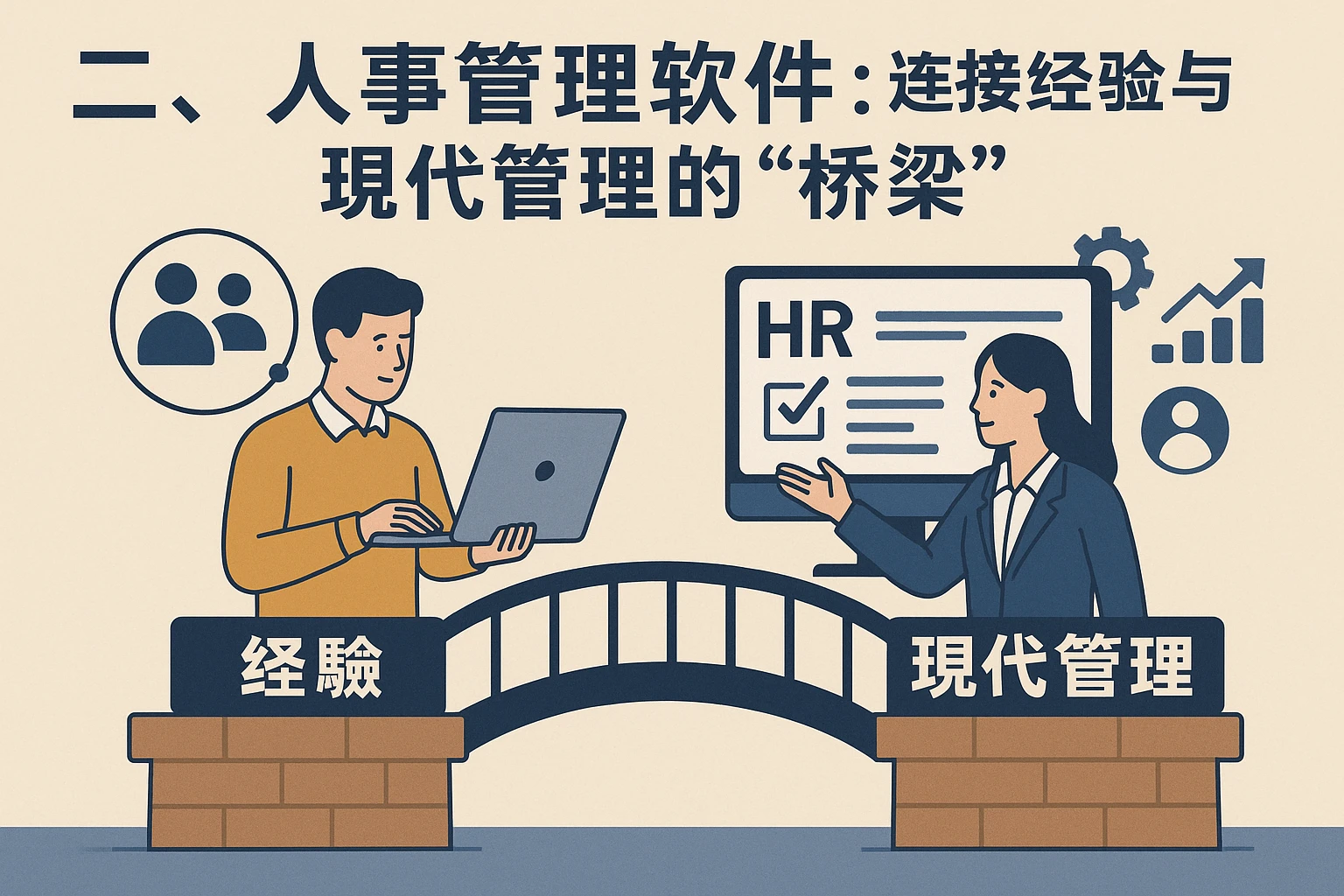 二、人事管理软件：连接经验与现代管理的“桥梁”