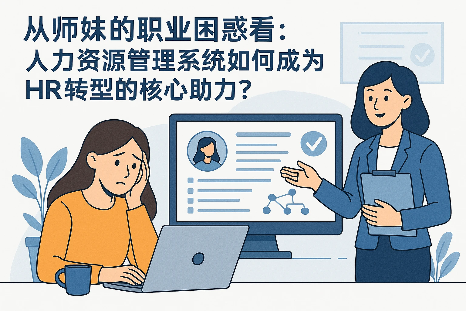 从师妹的职业困惑看：人力资源管理系统如何成为HR转型的核心助力？