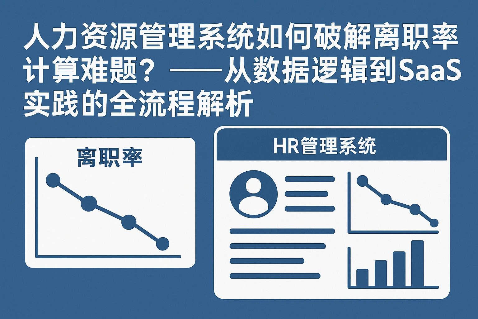 人力资源管理系统如何破解离职率计算难题?——从数据逻辑到SaaS实践的全流程解析