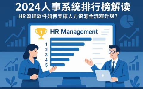 2024人事系统排行榜解读：HR管理软件如何支撑人力资源全流程升级？