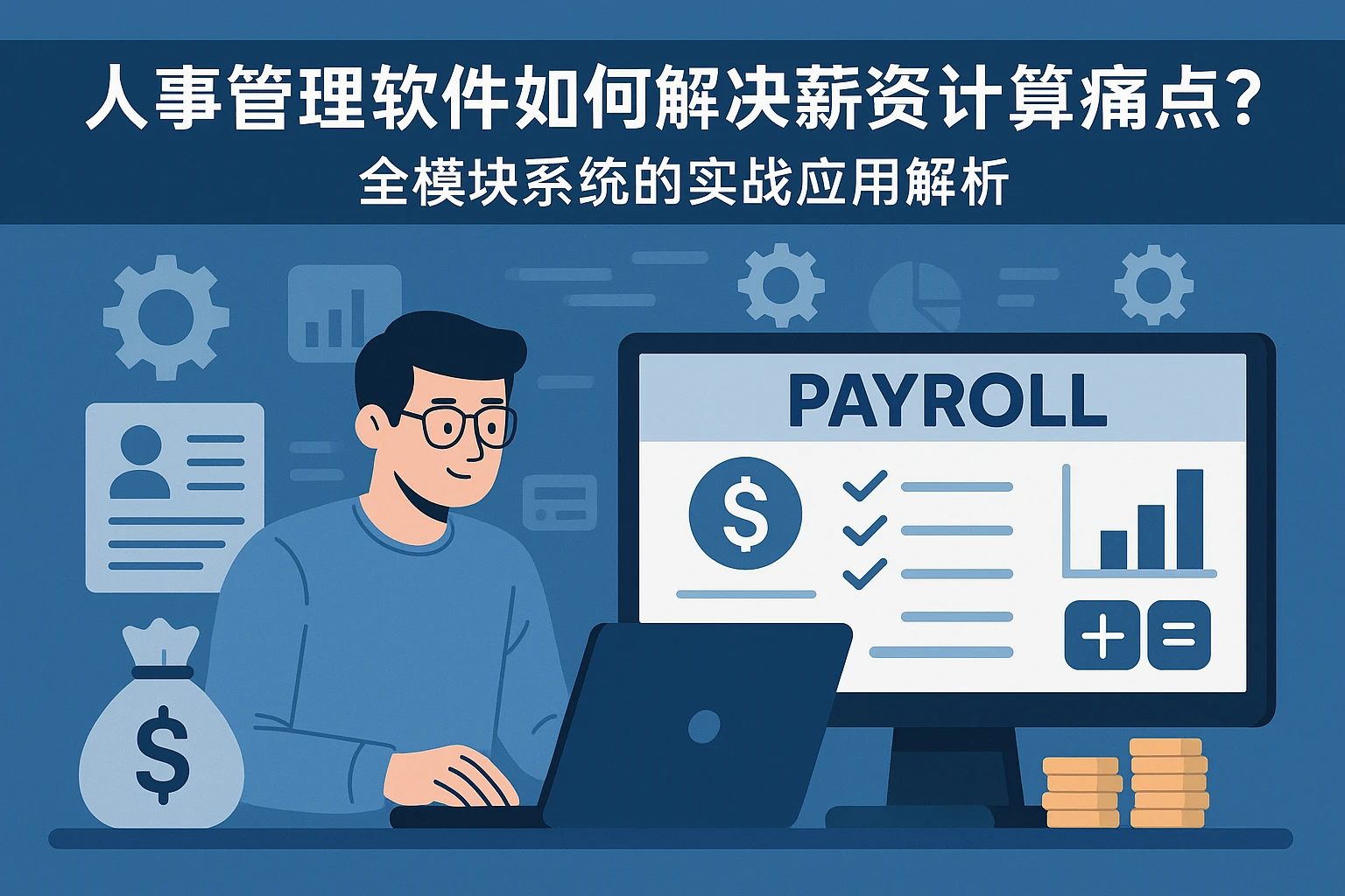 人事管理软件如何解决薪资计算痛点？全模块系统的实战应用解析