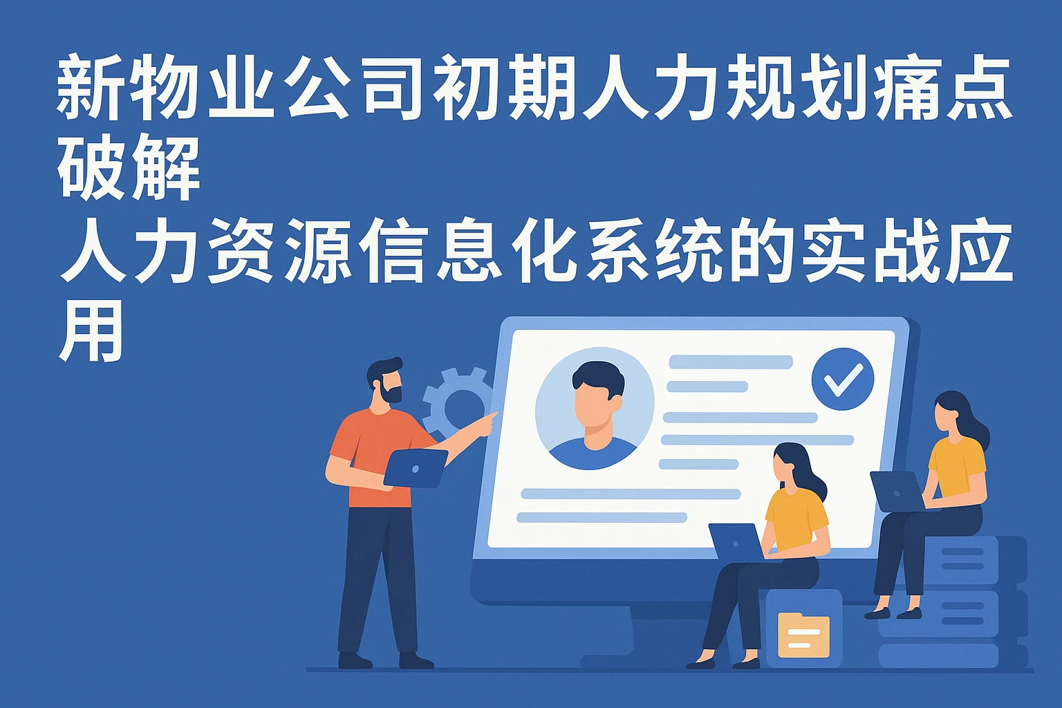 新物业公司初期人力规划痛点破解：人力资源信息化系统的实战应用