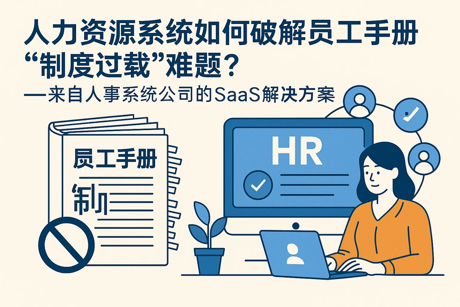 人力资源系统如何破解员工手册“制度过载”难题？——来自人事系统公司的SaaS解决方案