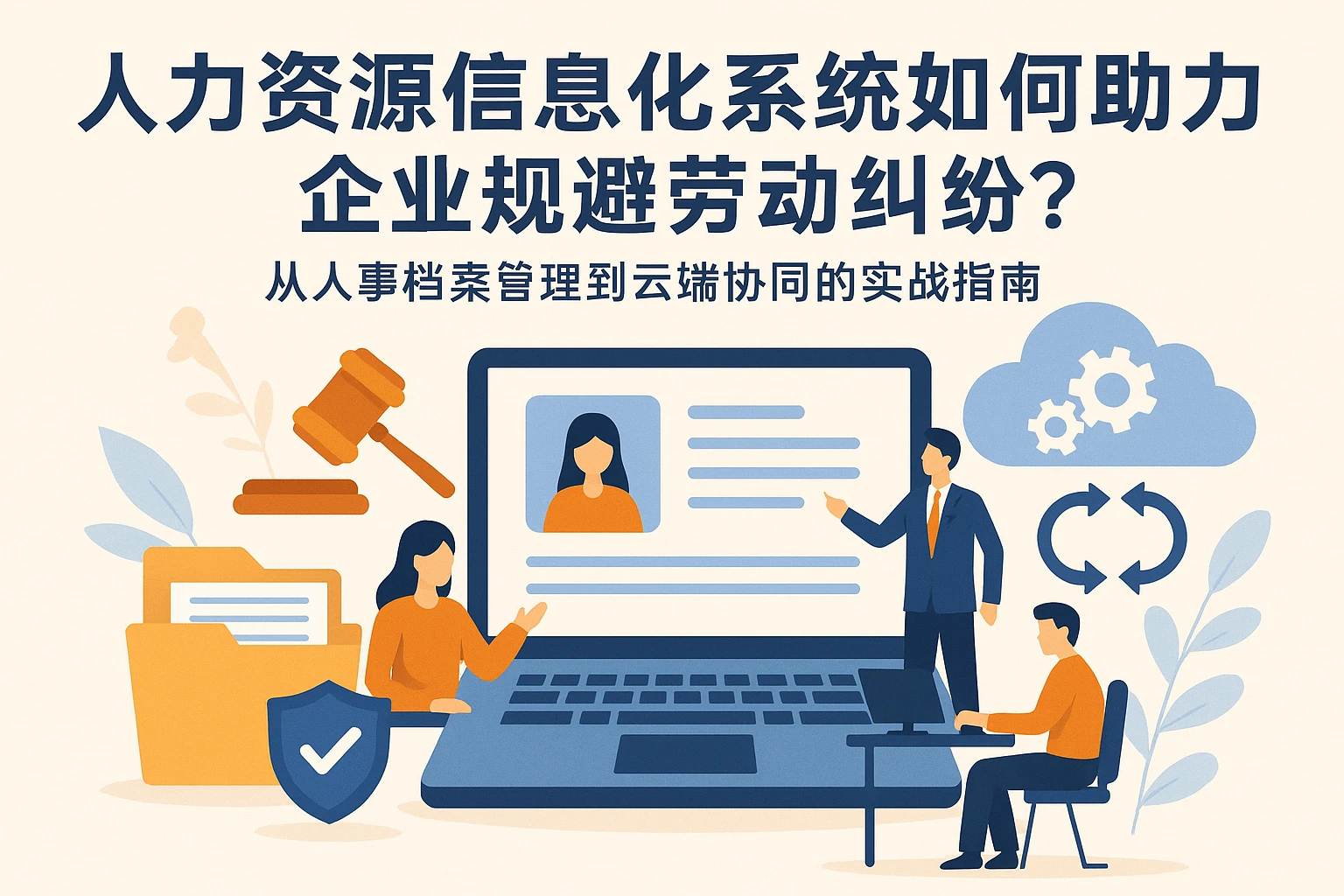 人力资源信息化系统如何助力企业规避劳动纠纷？从人事档案管理到云端协同的实战指南