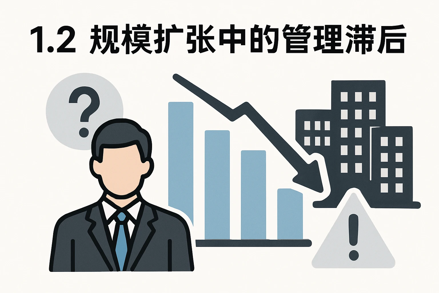 1.2 规模扩张中的管理滞后