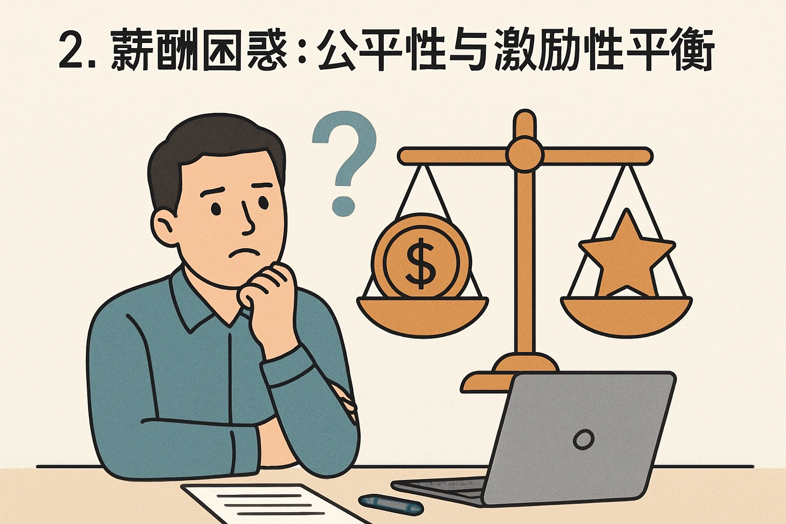 2. 薪酬困惑：公平性与激励性的平衡