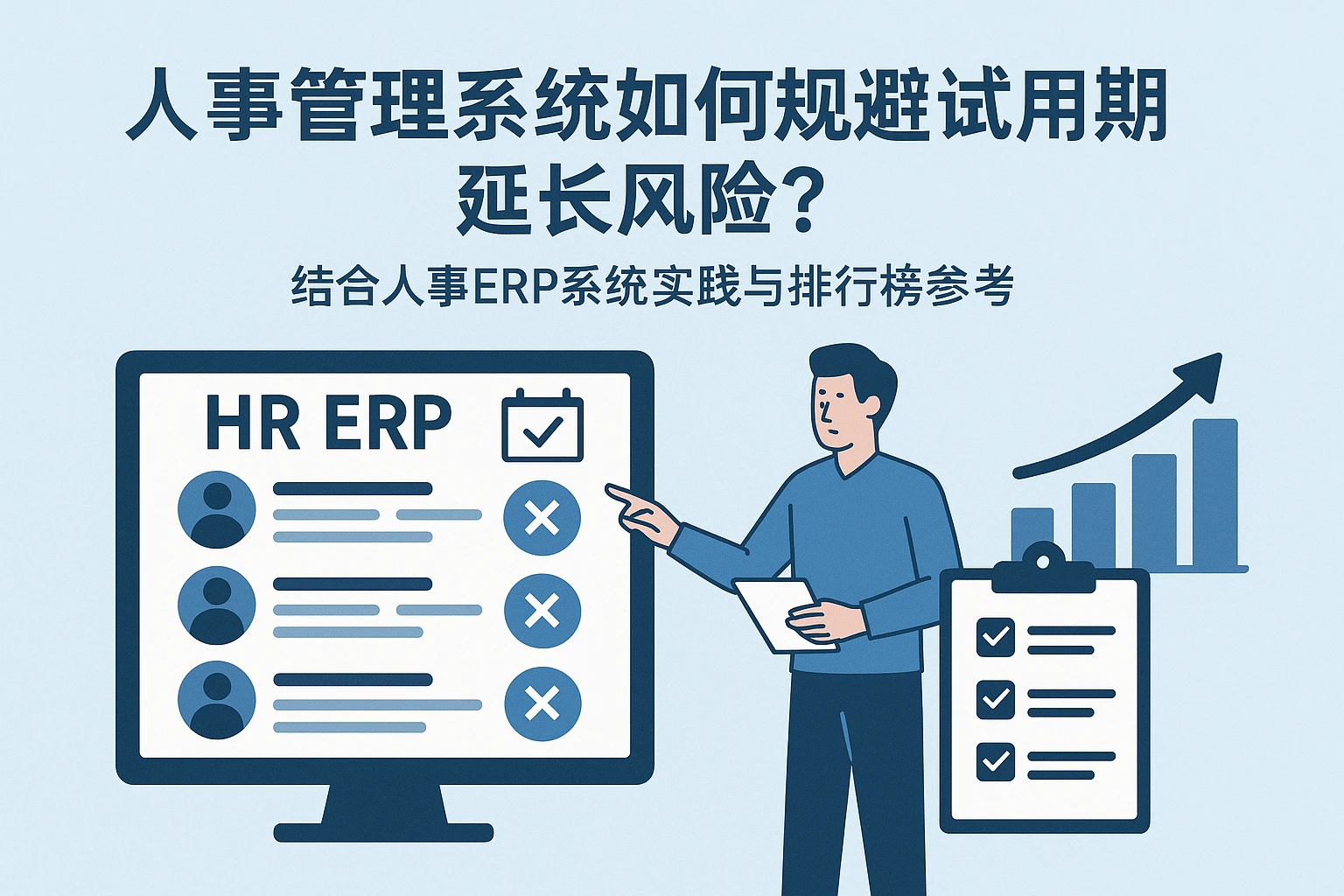 人事管理系统如何规避试用期延长风险？结合人事ERP系统实践与排行榜参考