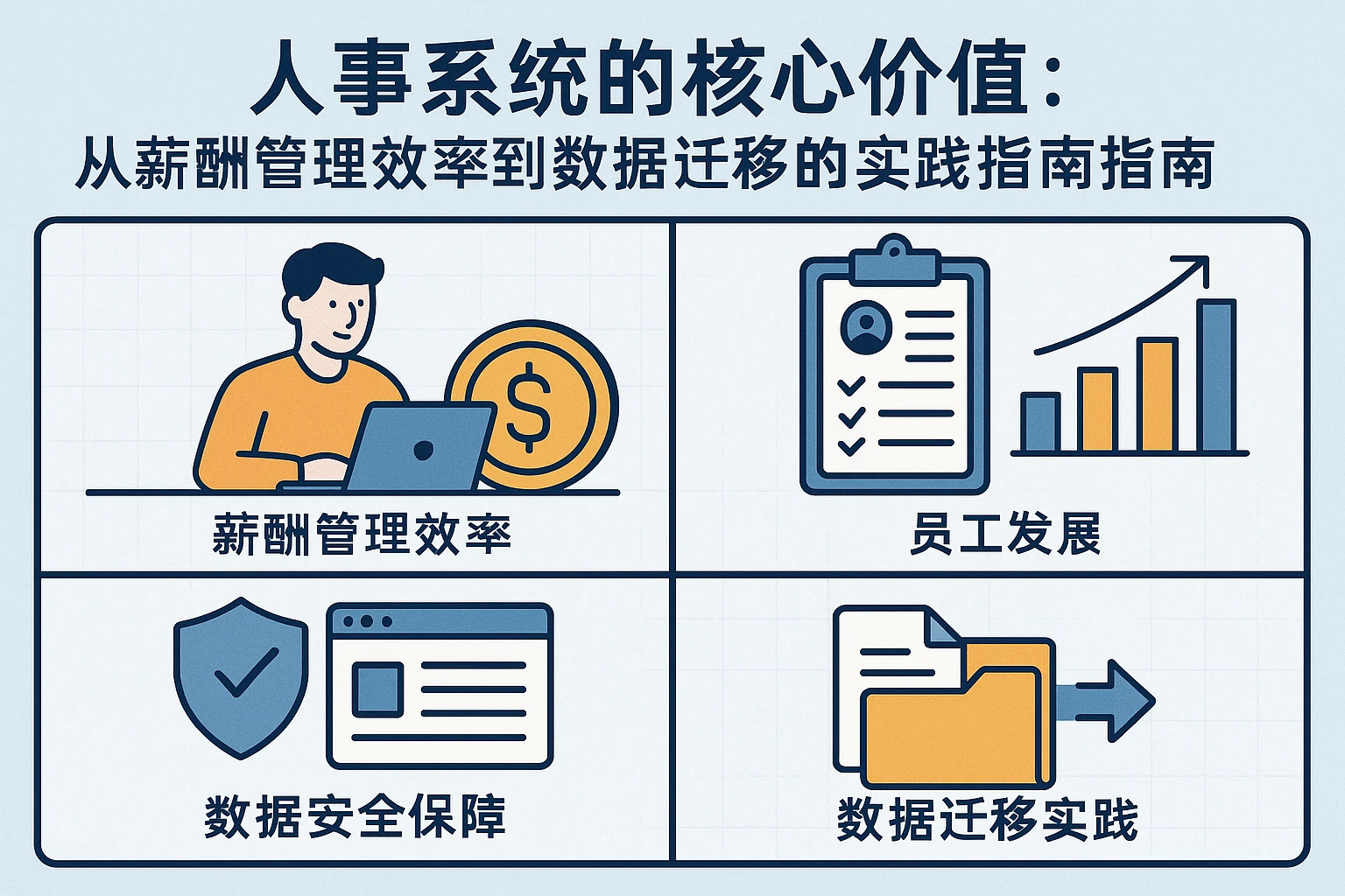 人事系统的核心价值：从薪酬管理效率到数据迁移的实践指南