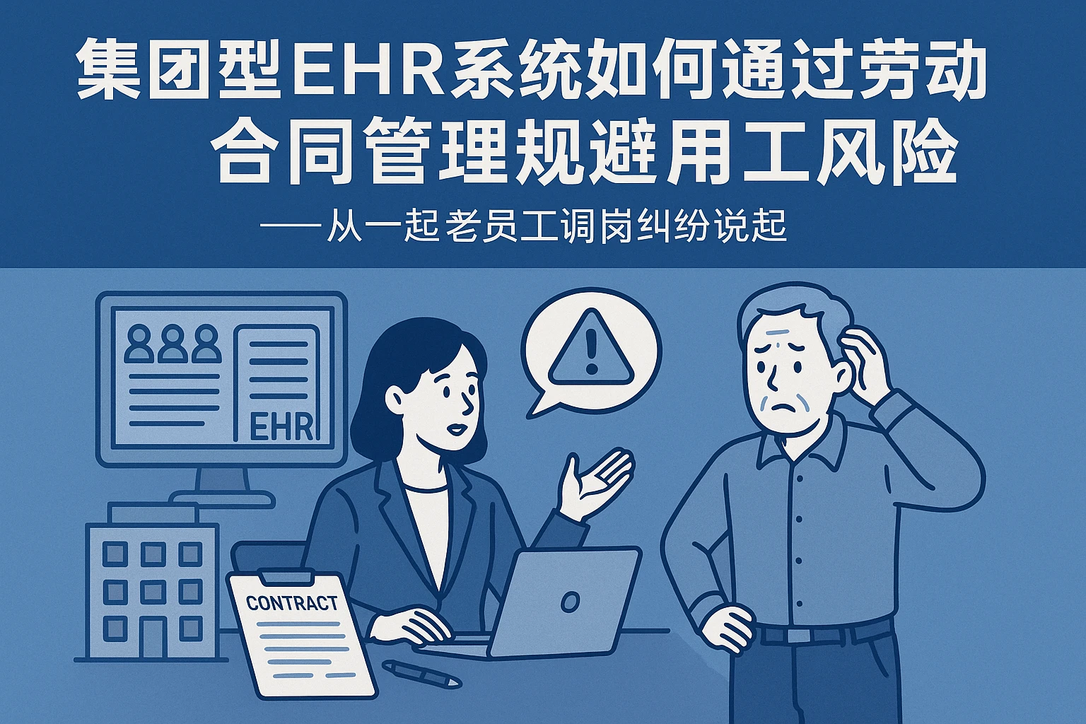 集团型EHR系统如何通过劳动合同管理规避用工风险——从一起老员工调岗纠纷说起