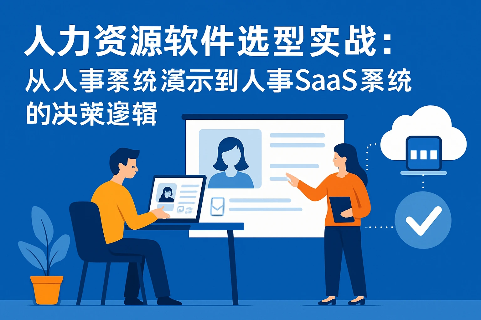 人力资源软件选型实战：从人事系统演示到人事SaaS系统的决策逻辑