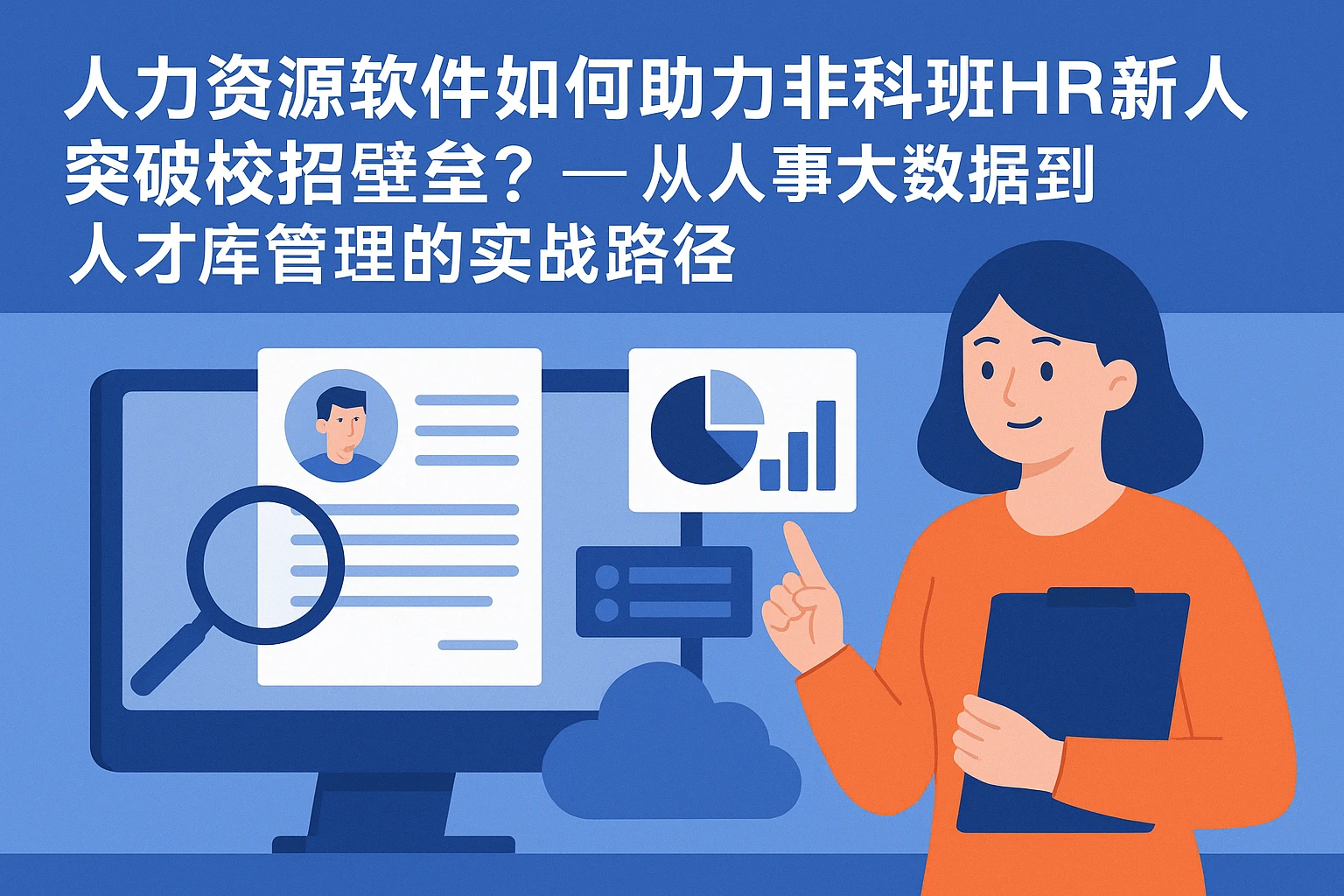 人力资源软件如何助力非科班HR新人突破校招壁垒？——从人事大数据到人才库管理的实战路径