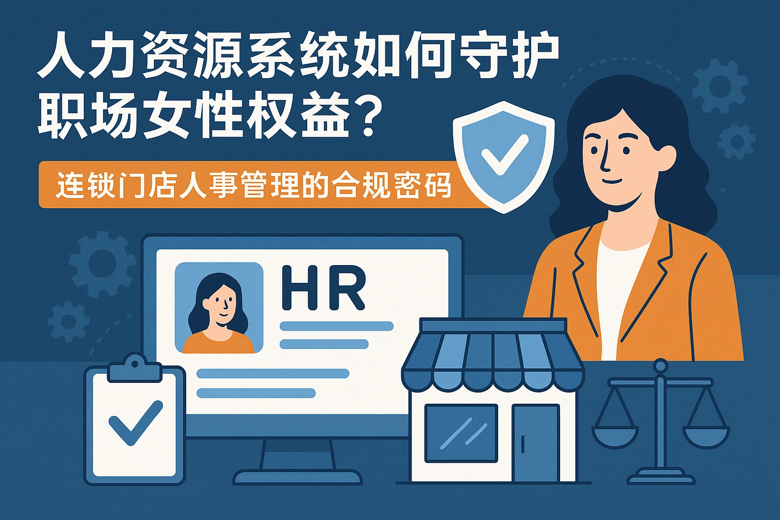人力资源系统如何守护职场女性权益？连锁门店人事管理的合规密码