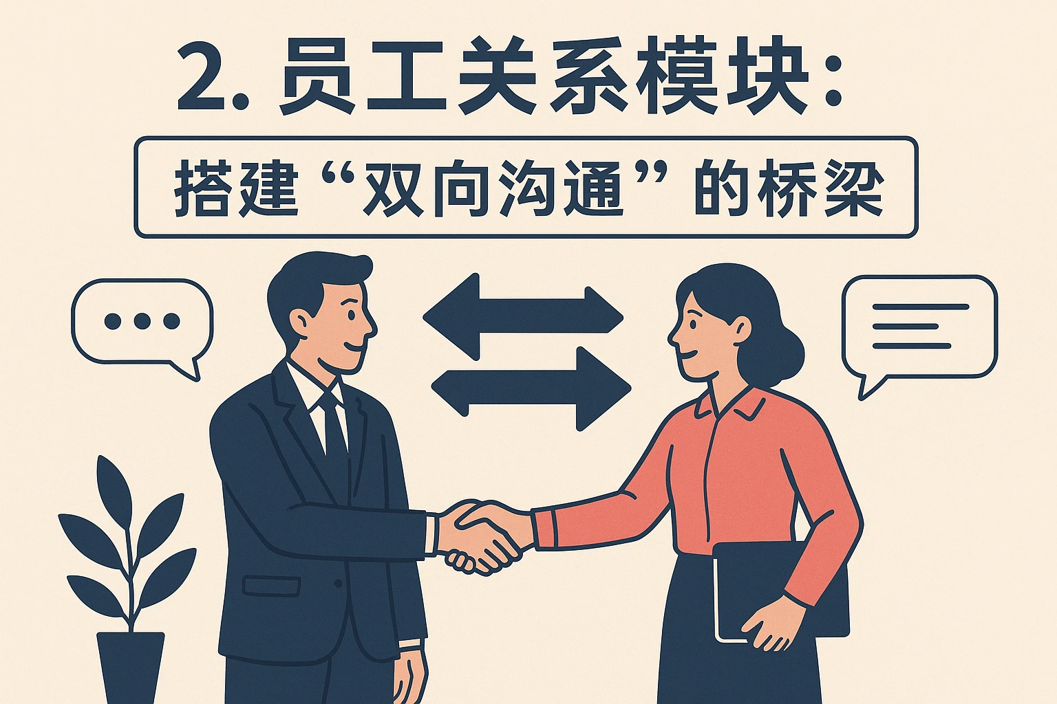 2. 员工关系模块：搭建“双向沟通”的桥梁