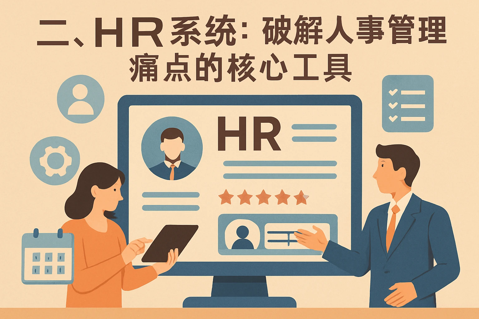 二、HR系统：破解人事管理痛点的核心工具