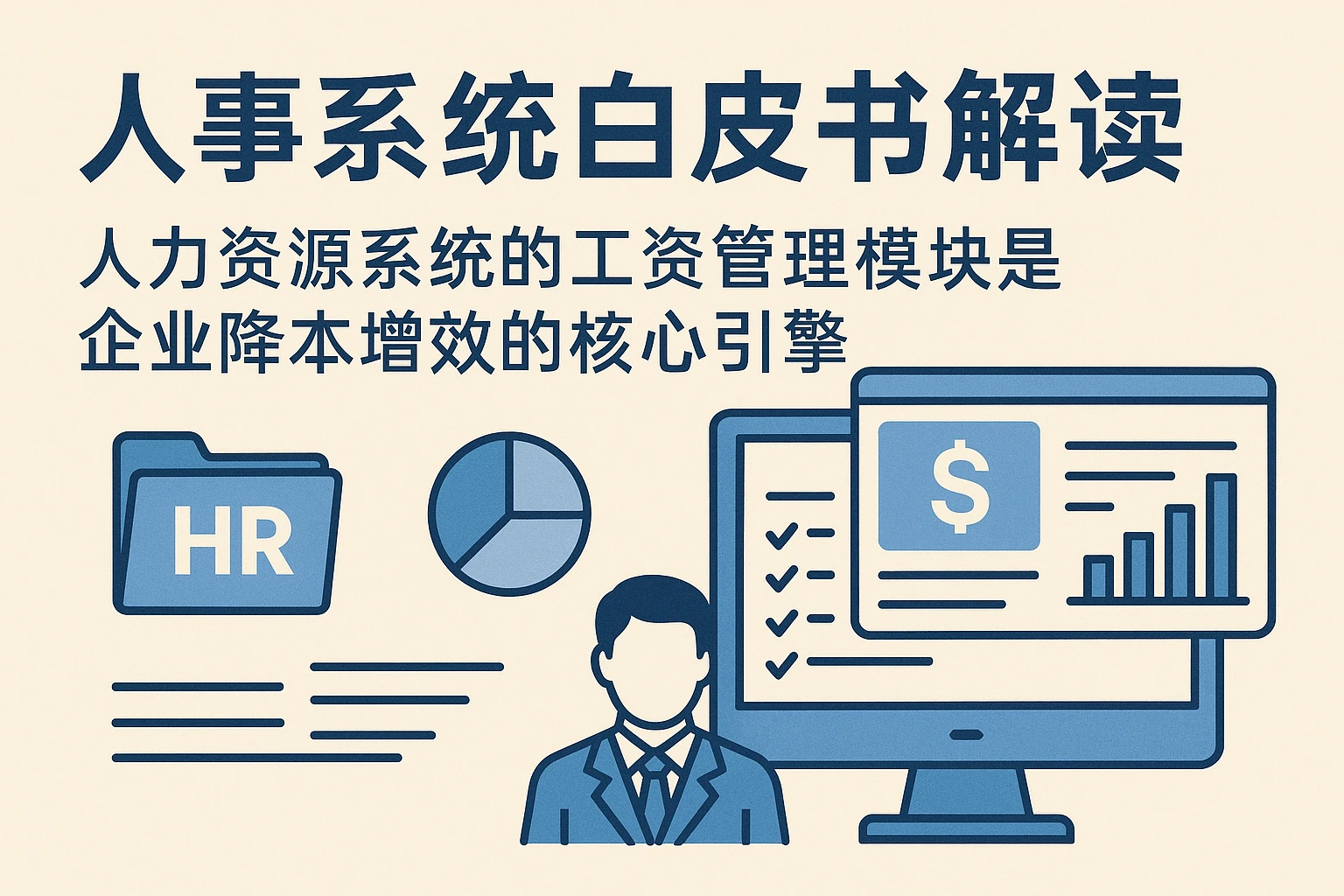 人事系统白皮书解读：人力资源系统的工资管理模块是企业降本增效的核心引擎