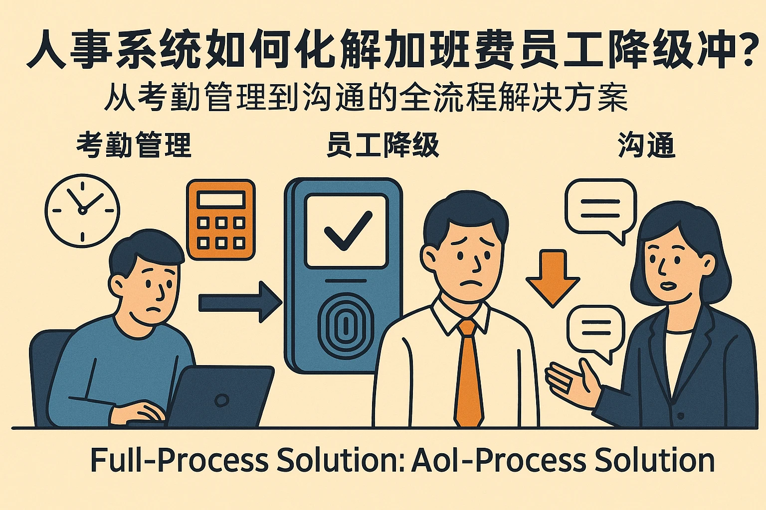 人事系统如何化解加班费员工降级冲突？从考勤管理到沟通的全流程解决方案