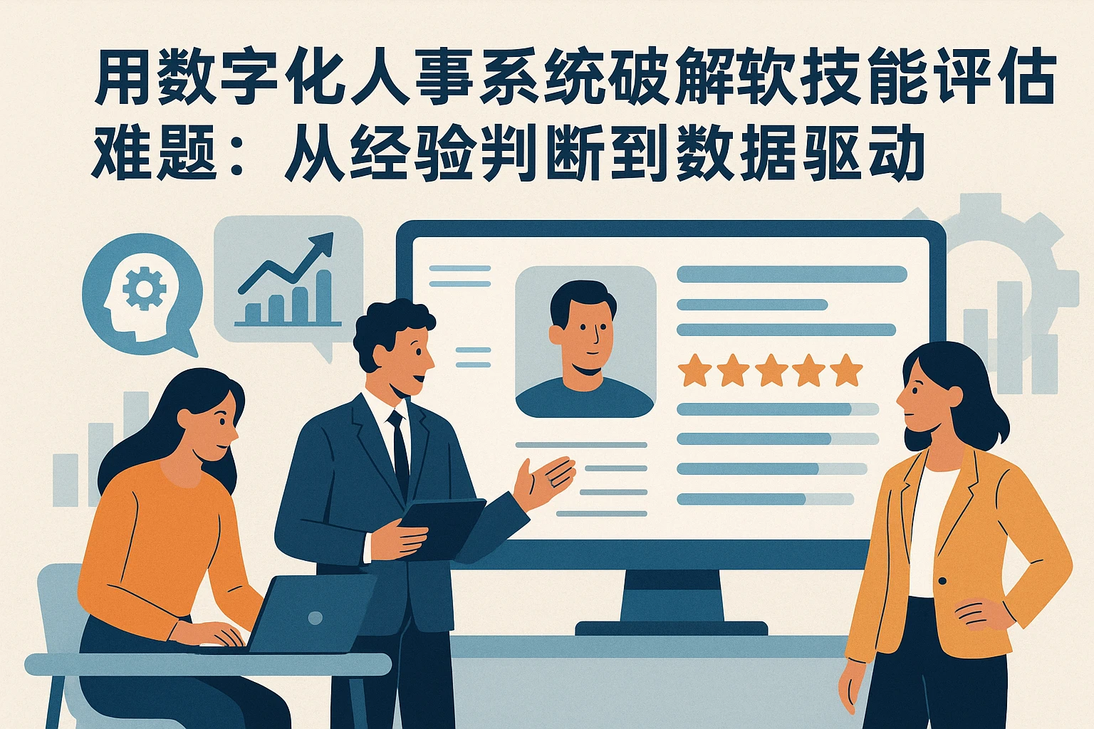 用数字化人事系统破解软技能评估难题：从经验判断到数据驱动