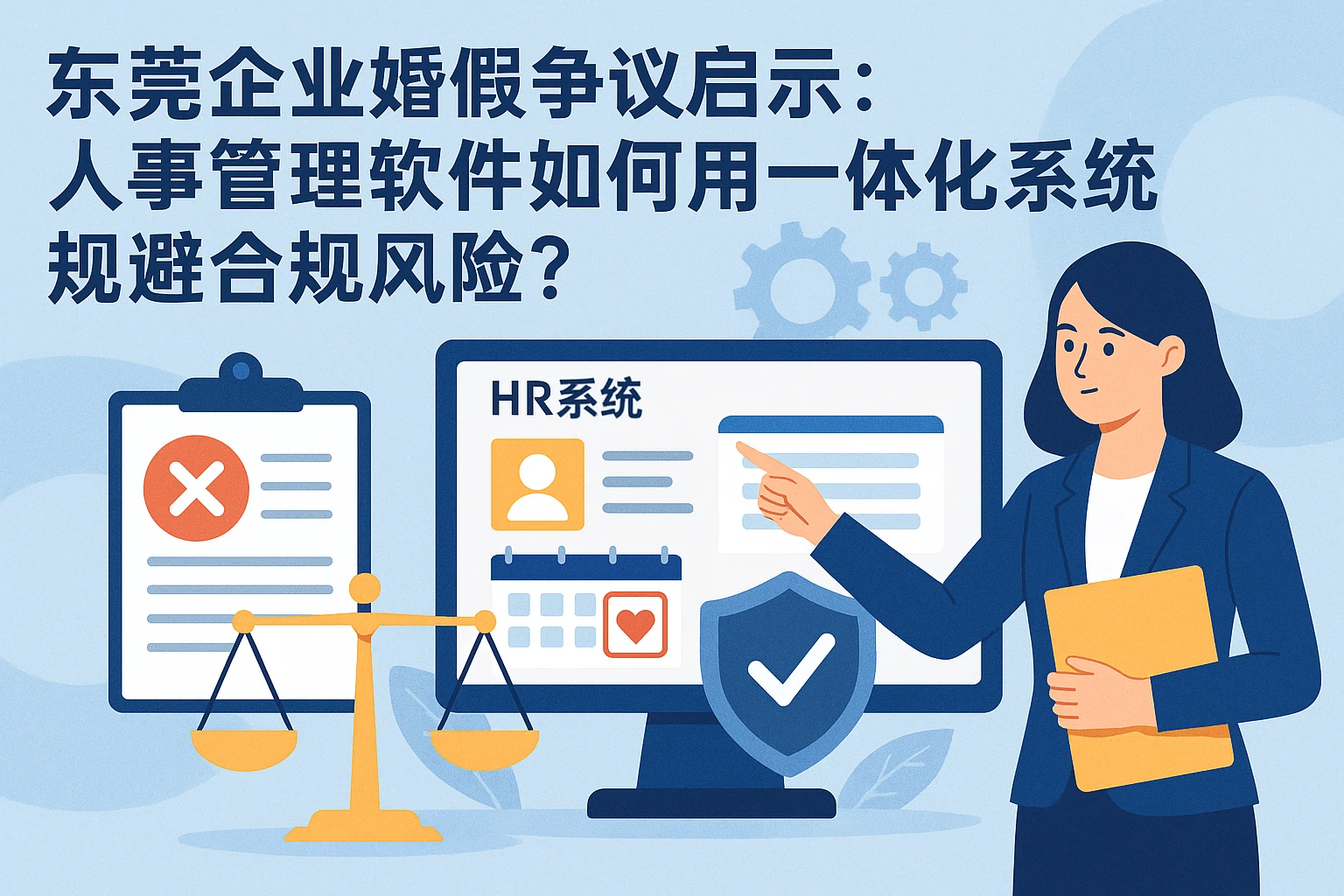 东莞企业婚假争议启示：人事管理软件如何用一体化系统规避合规风险？