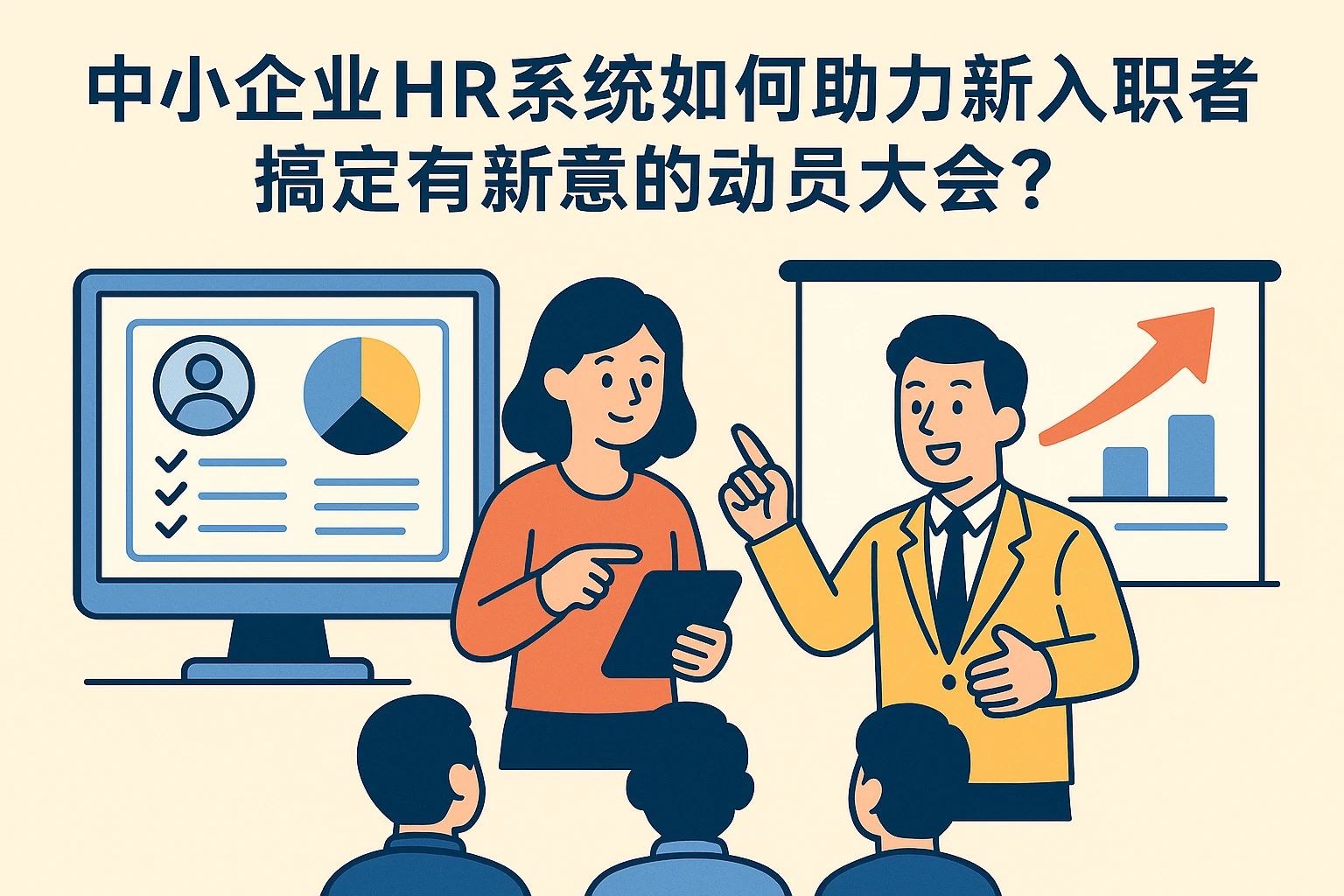 中小企业HR系统如何助力新入职者搞定有新意的动员大会？