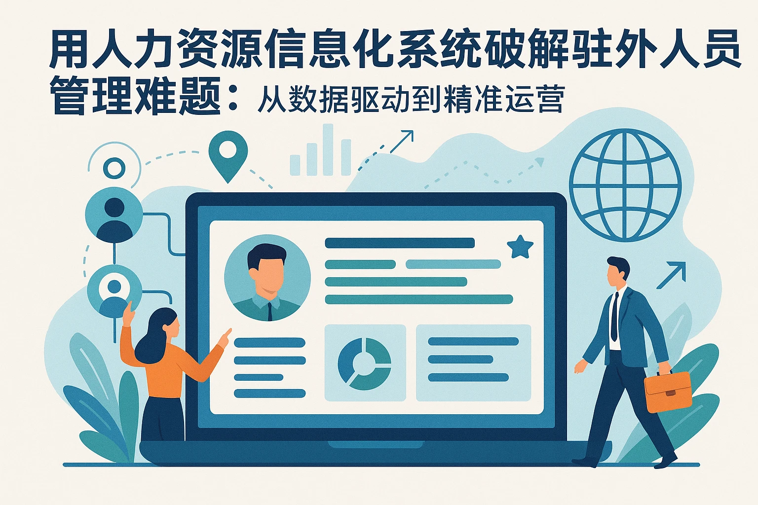 用人力资源信息化系统破解驻外人员管理难题：从数据驱动到精准运营