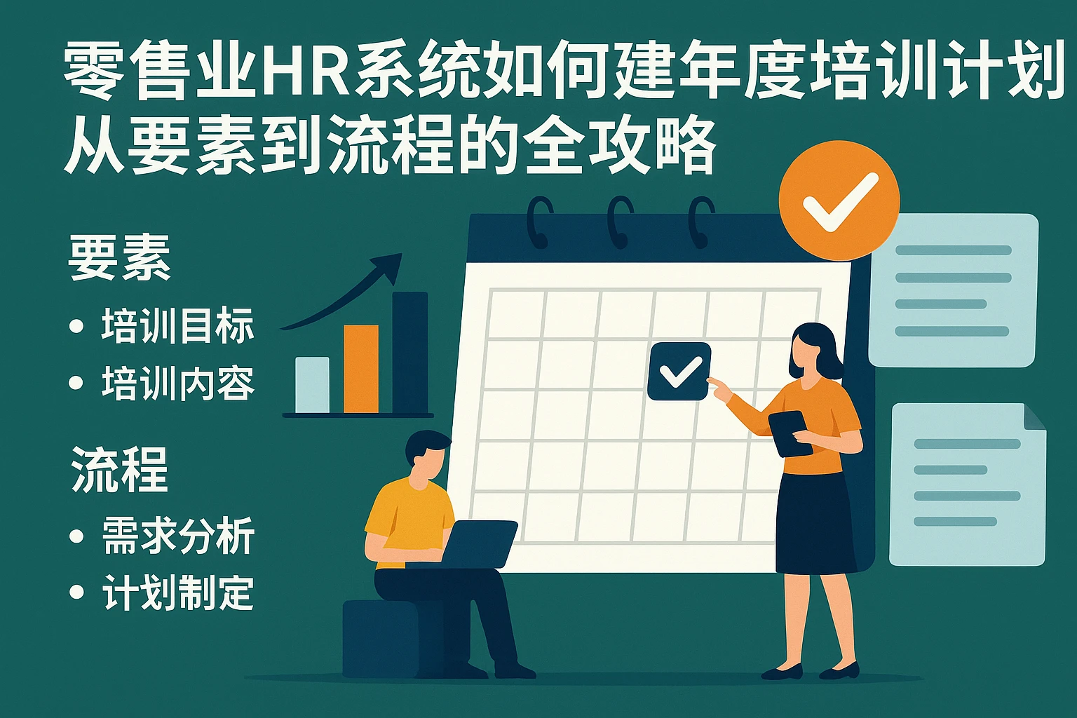 零售业HR系统如何搭建年度培训计划？从要素到流程的全攻略