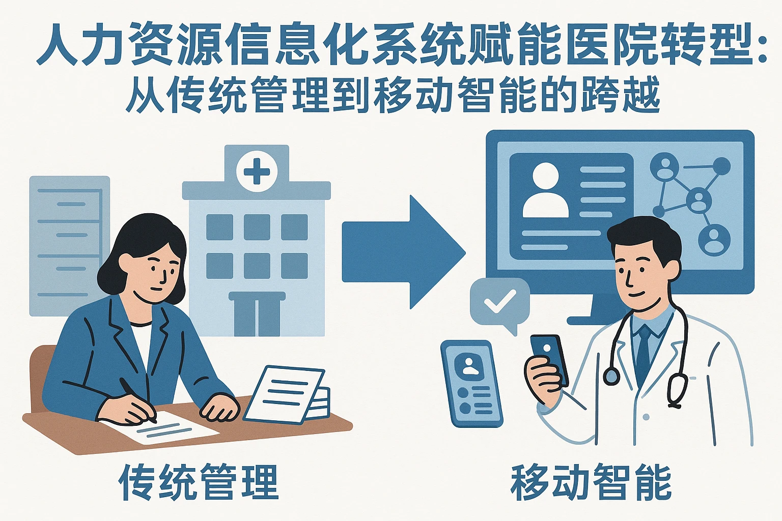 人力资源信息化系统赋能医院转型：从传统管理到移动智能的跨越