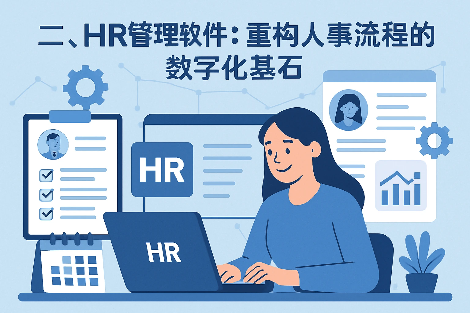 二、HR管理软件：重构人事流程的数字化基石