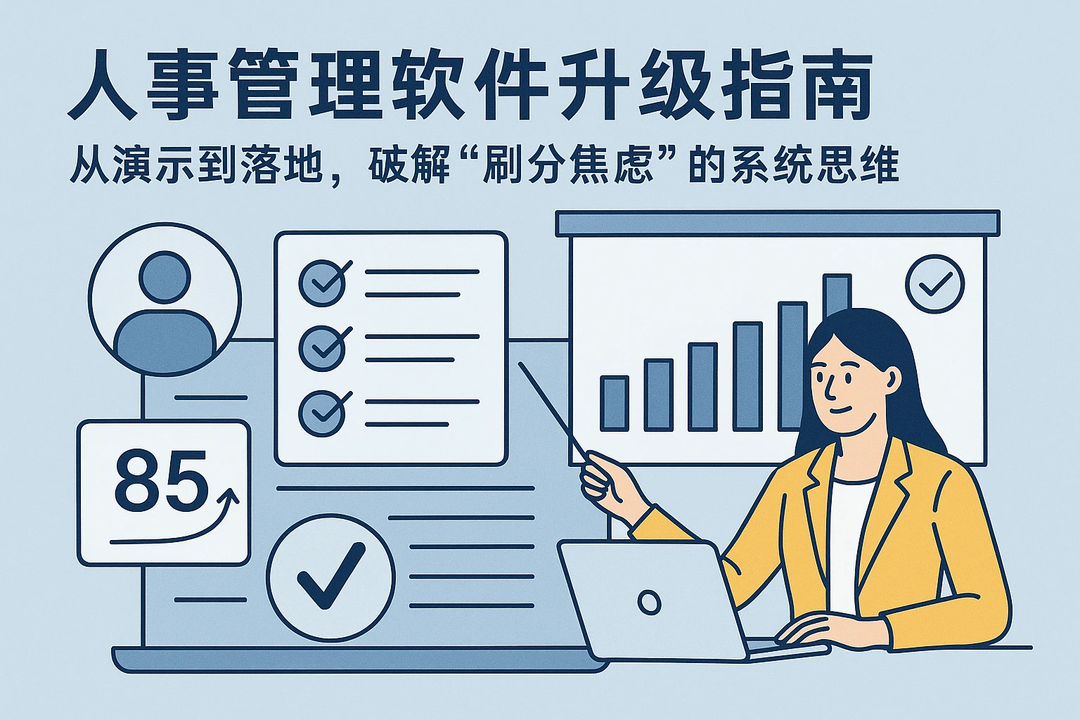 人事管理软件升级指南：从演示到落地，破解“刷分焦虑”的系统思维