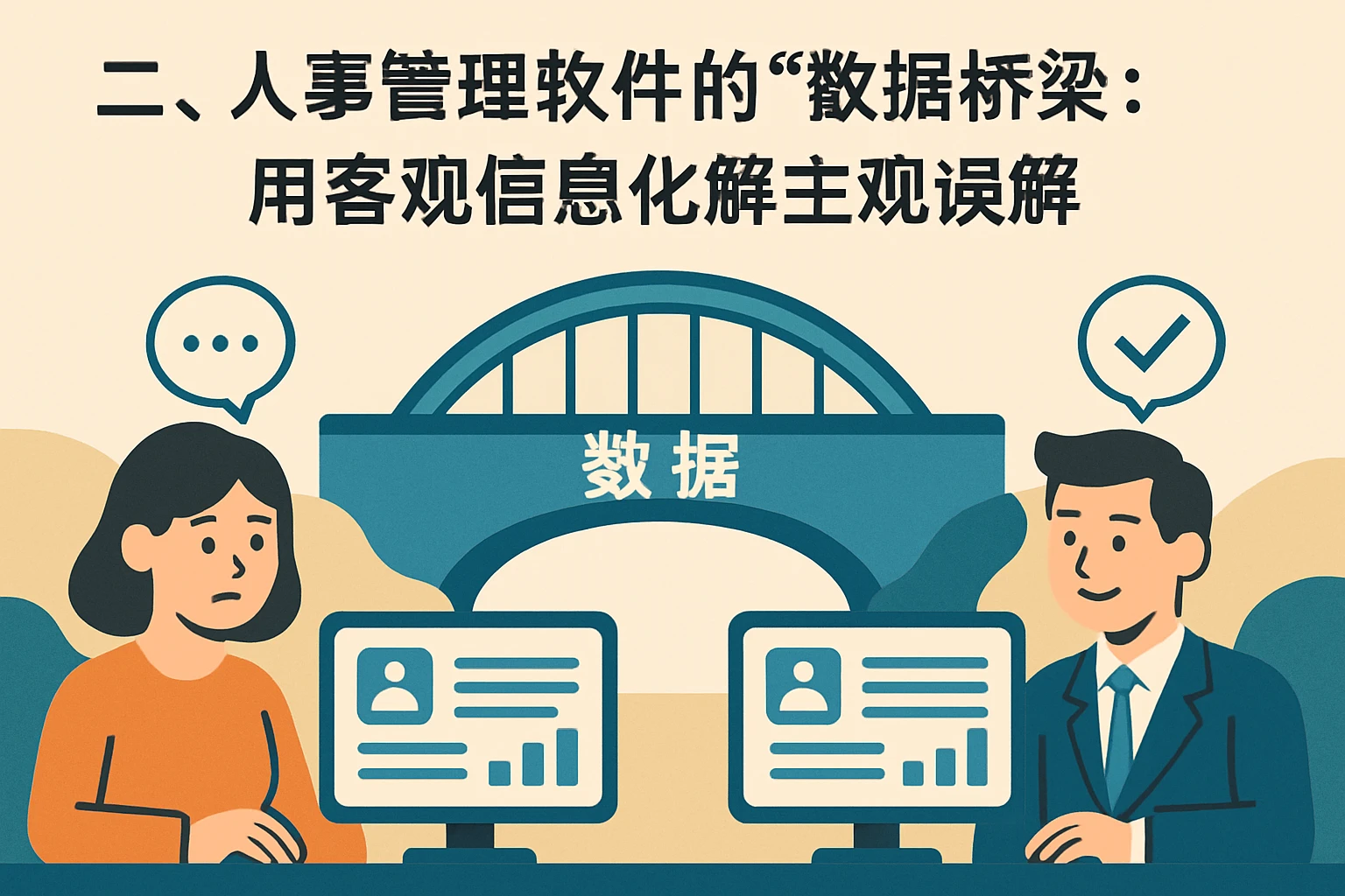 二、人事管理软件的“数据桥梁”：用客观信息化解主观误解