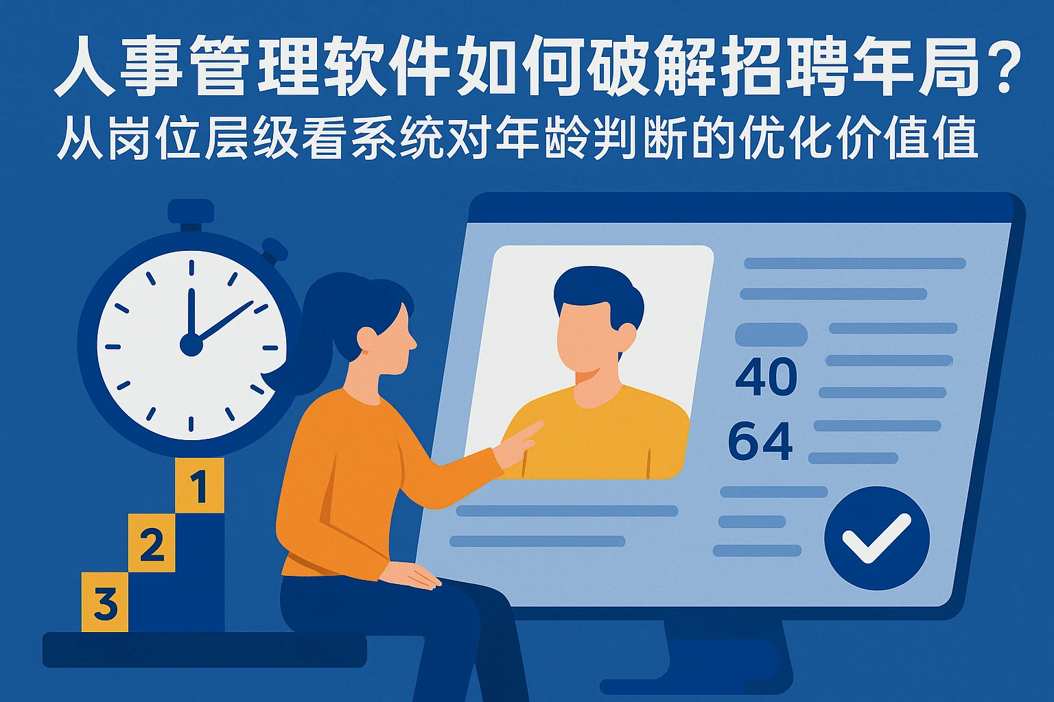 人事管理软件如何破解招聘年龄困局？从岗位层级看系统对年龄判断的优化价值