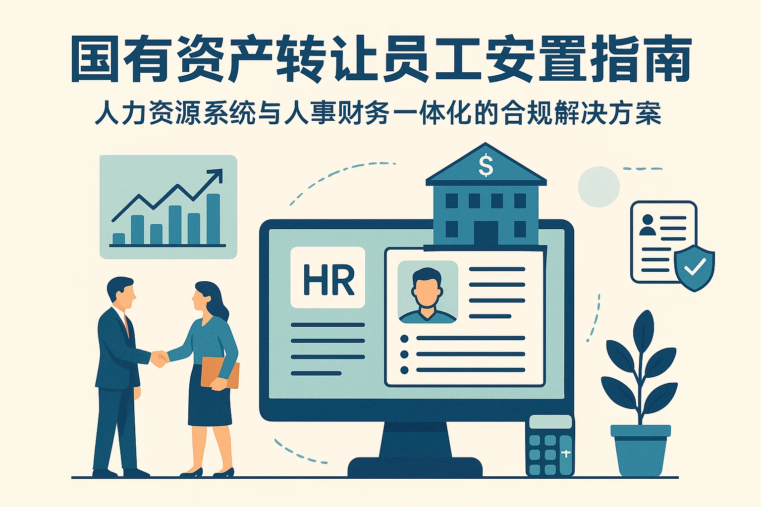 国有资产转让员工安置指南：人力资源系统与人事财务一体化的合规解决方案