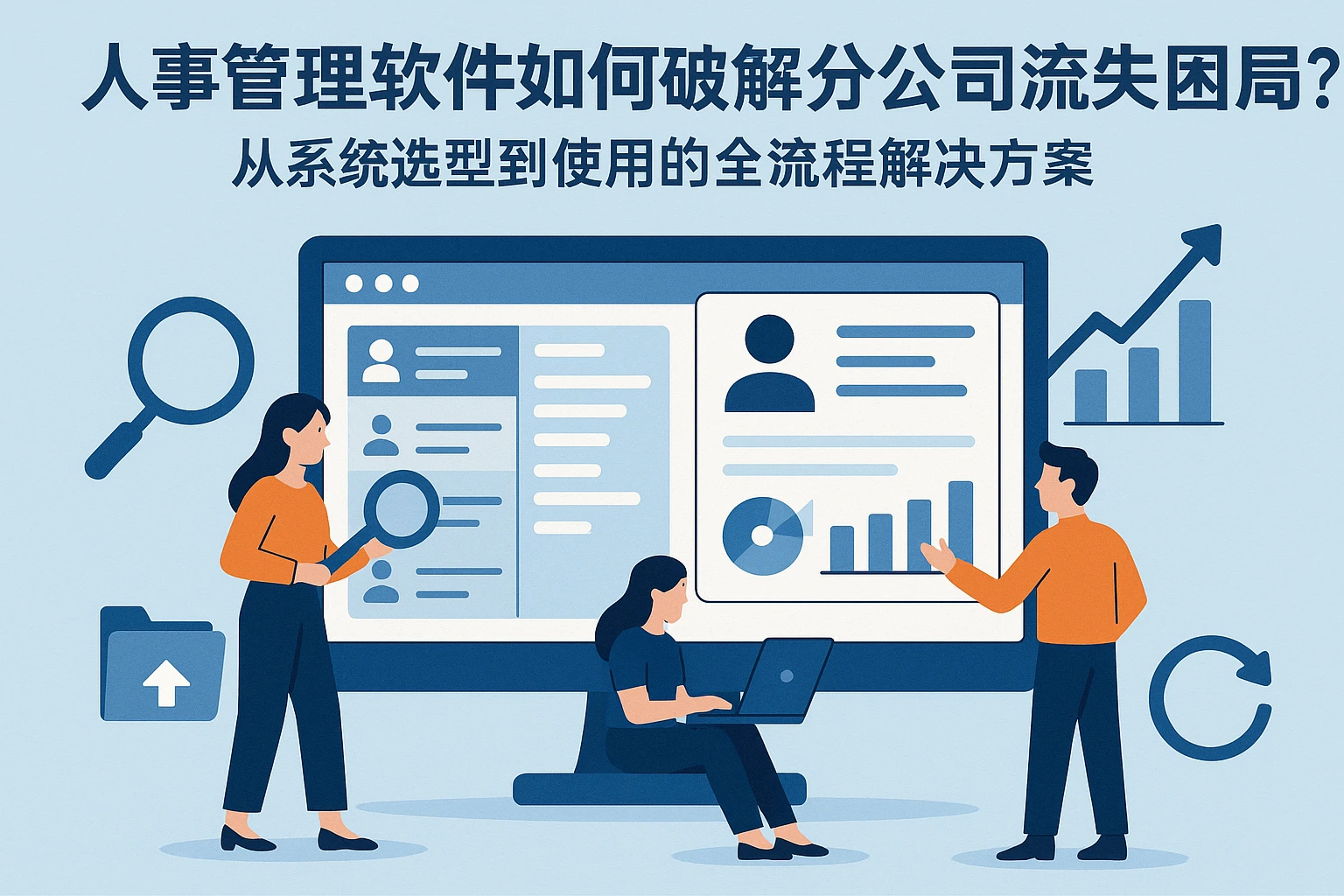 人事管理软件如何破解分公司员工流失困局？从系统选型到使用的全流程解决方案