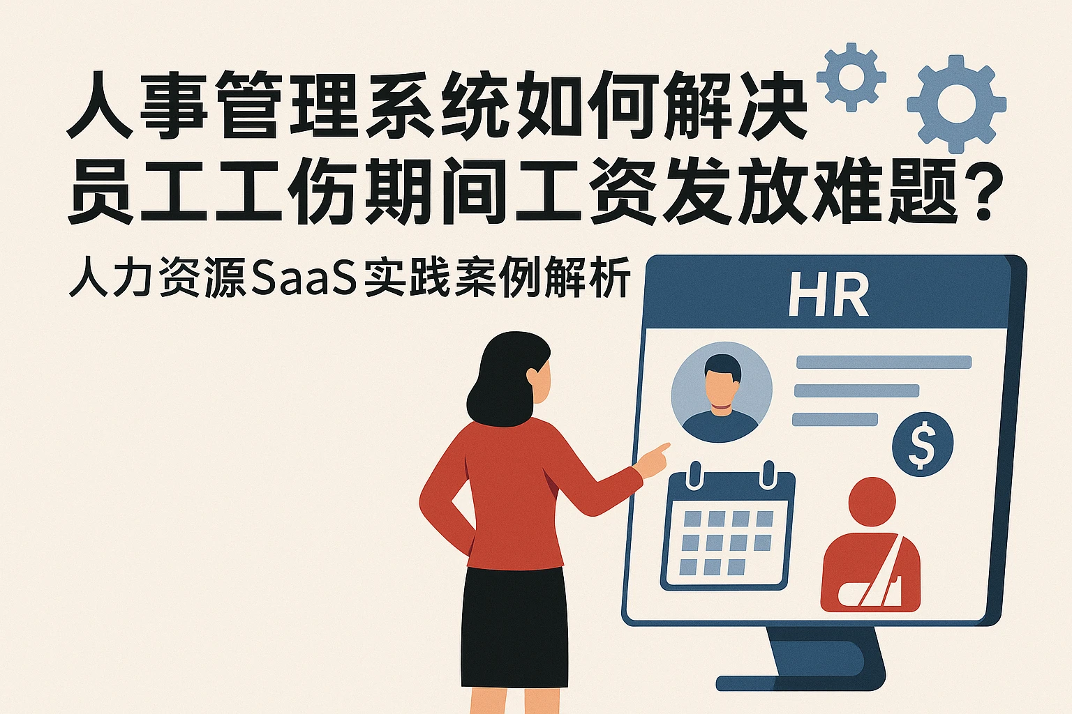 人事管理系统如何解决员工工伤期间工资发放难题？人力资源SaaS实践案例解析