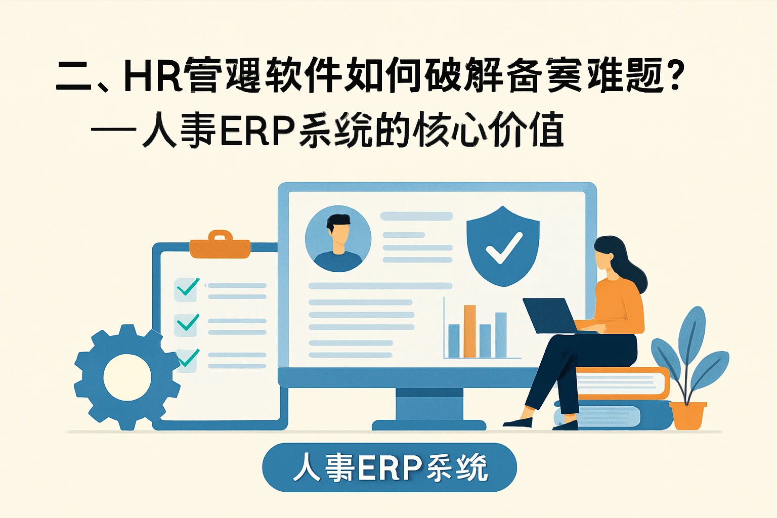 二、HR管理软件如何破解备案难题？——人事ERP系统的核心价值