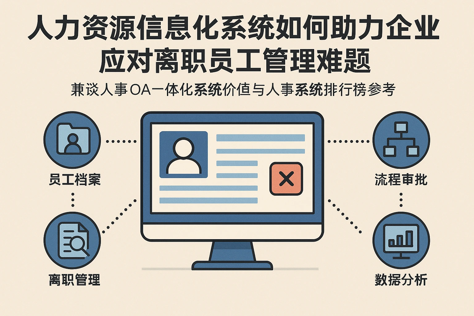 人力资源信息化系统如何助力企业应对离职员工管理难题——兼谈人事OA一体化系统价值与人事系统排行榜参考