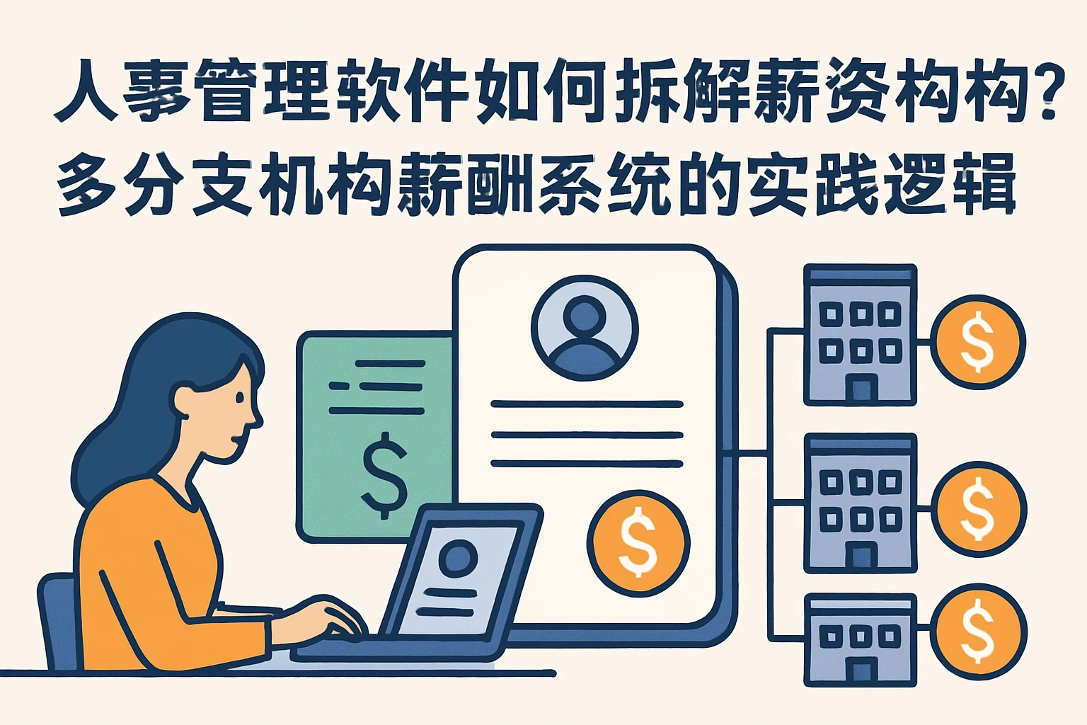 人事管理软件如何拆解薪资结构？多分支机构薪酬系统的实践逻辑